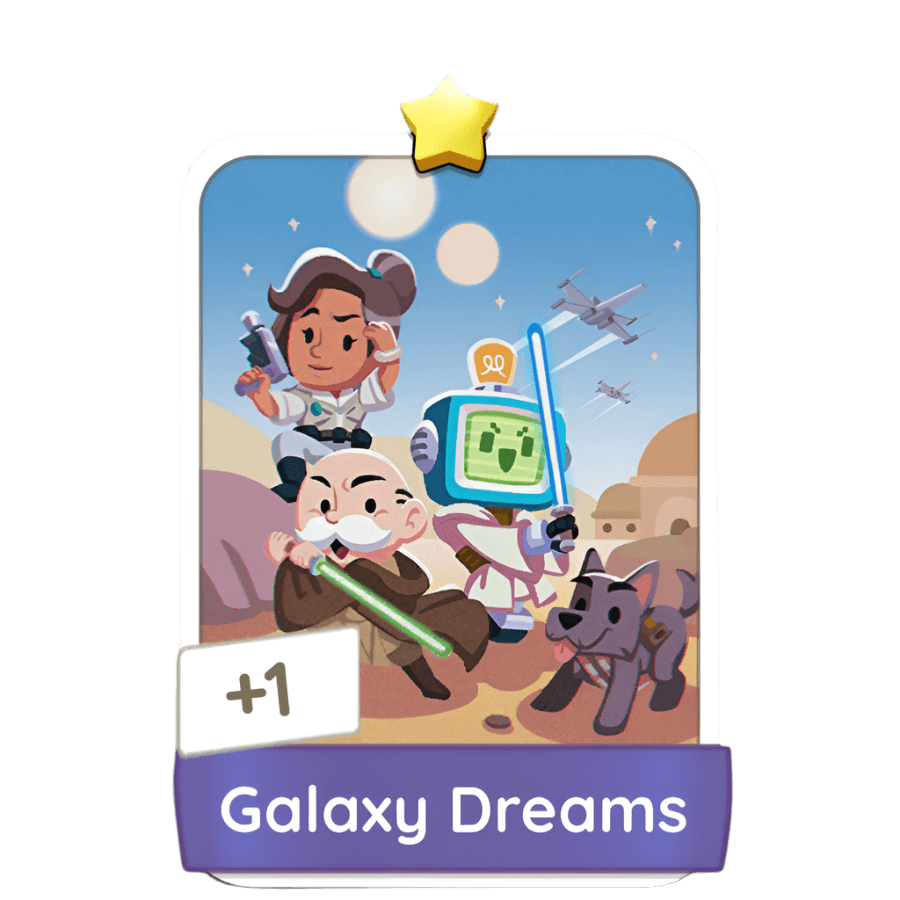Monopoly Go Stickers Set 1 : Far Far Away