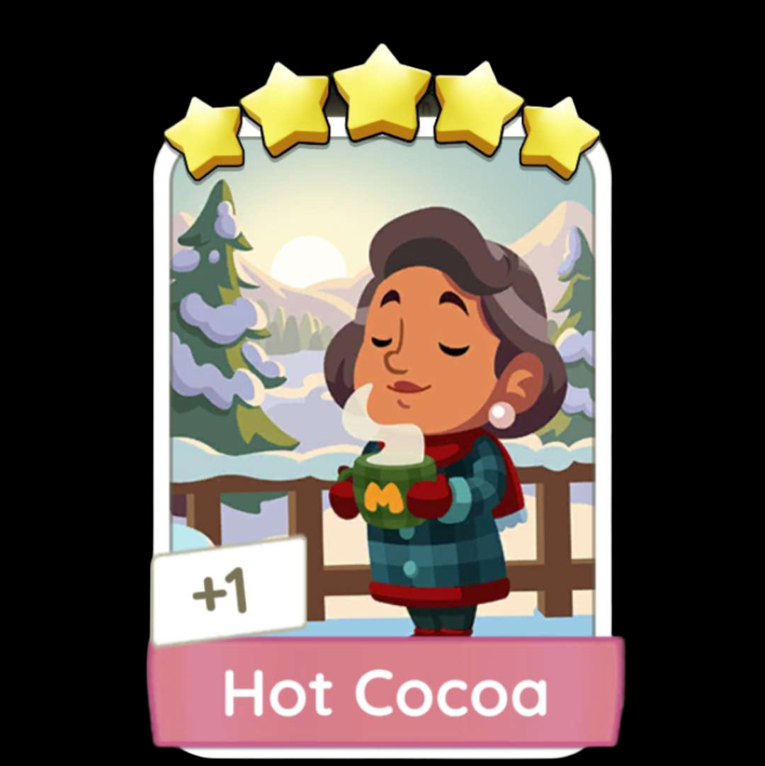 Monopoly Go Stickers Set 18 : First Snow