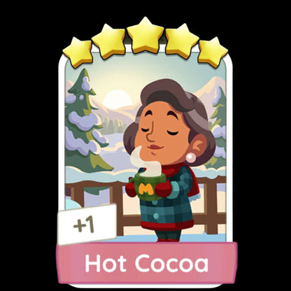 Monopoly Go Stickers Set 18 : First Snow