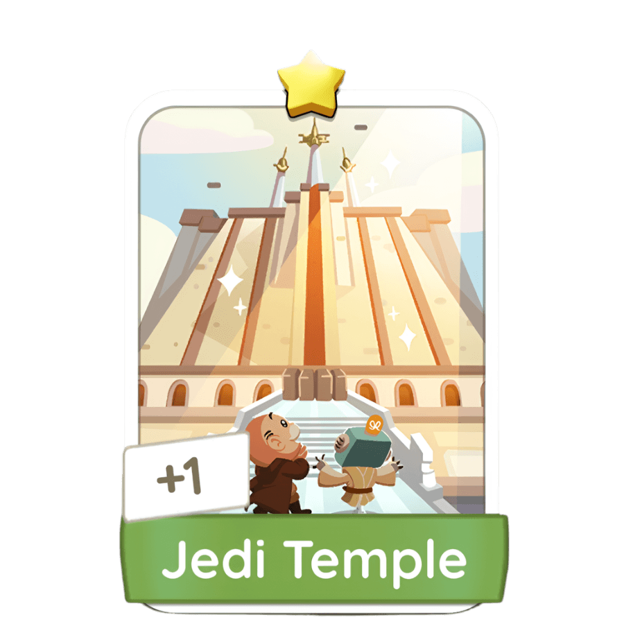 Monopoly Go Stickers Set 2 : Jedi Training