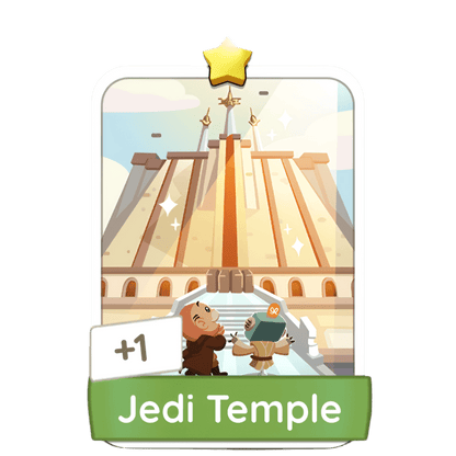 Monopoly Go Stickers Set 2 : Jedi Training