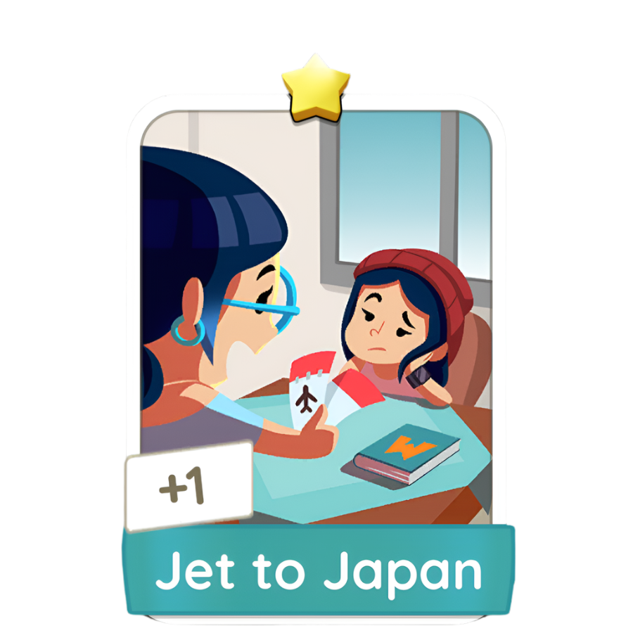 Monopoly Go Stickers Set 6 : Japan Woodblock