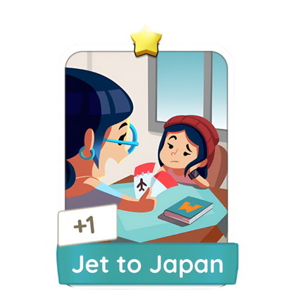 Monopoly Go Stickers Set 6 : Japan Woodblock