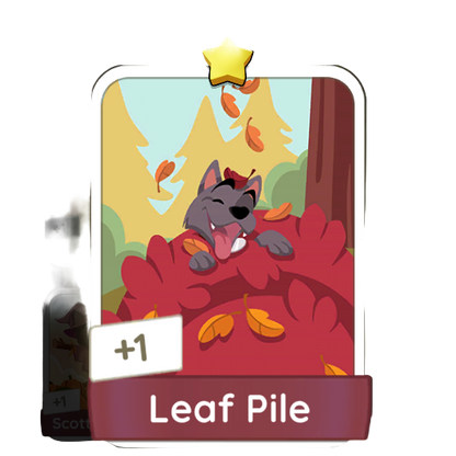 Monopoly Go Stickers Set 7 : Scottie's Autumn