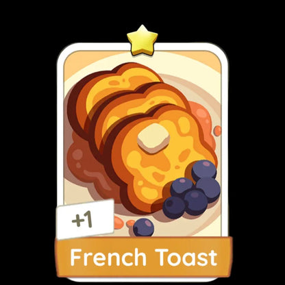 Monopoly Go Stickers Set 1 : American Breakfast - BoxBoxID