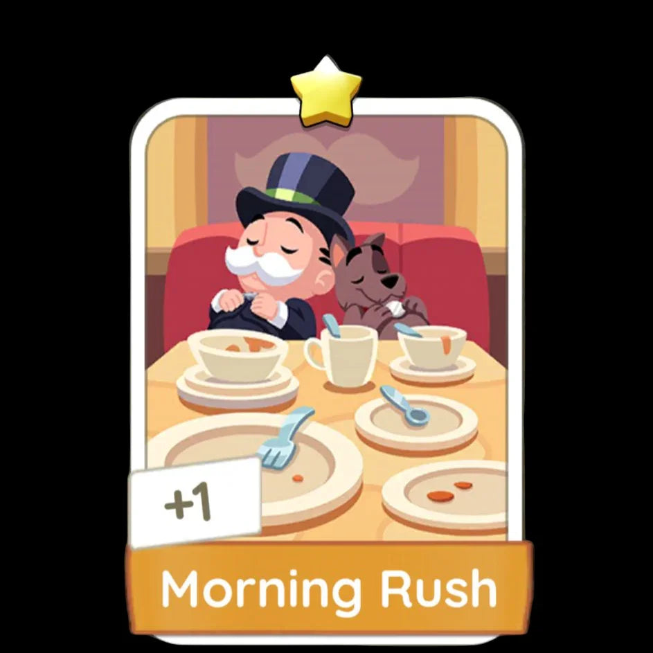 Monopoly Go Stickers Set 1 : American Breakfast - BoxBoxID