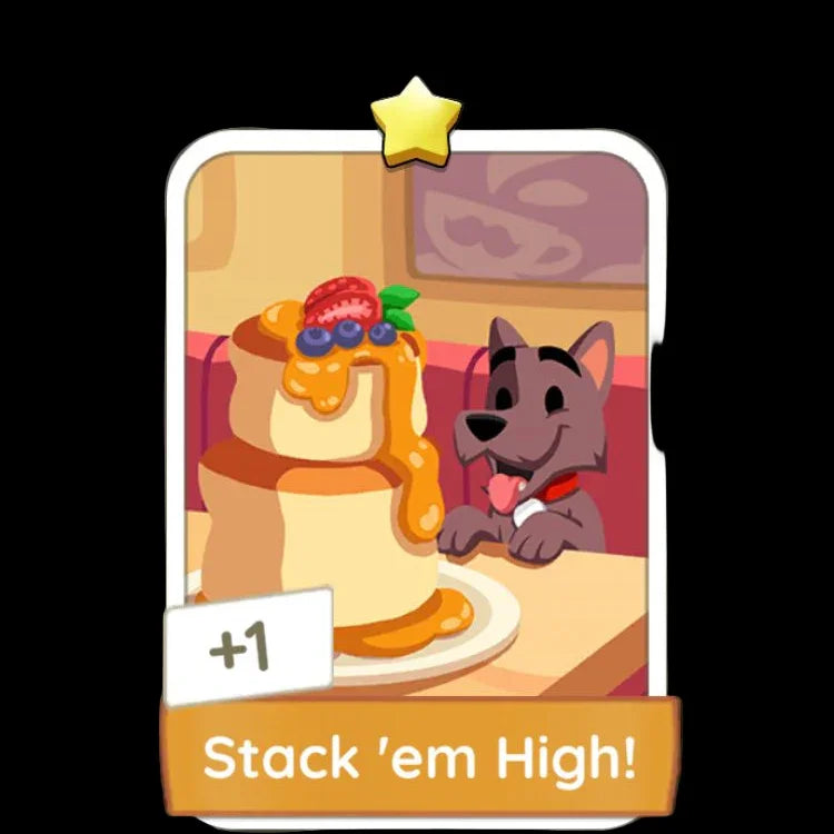 Monopoly Go Stickers Set 1 : American Breakfast - BoxBoxID