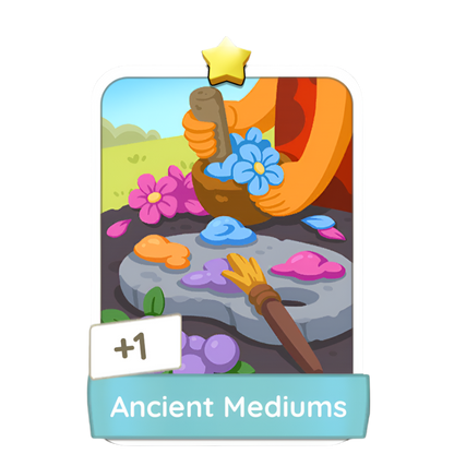 Monopoly Go Stickers Set 1 : Cave Art - BoxBoxID