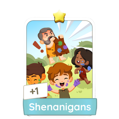 Monopoly Go Stickers Set 1 : Cave Art - BoxBoxID