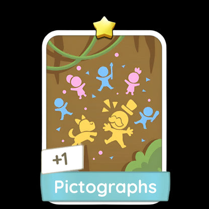 Monopoly Go Stickers Set 1 : Cave Art - BoxBoxID