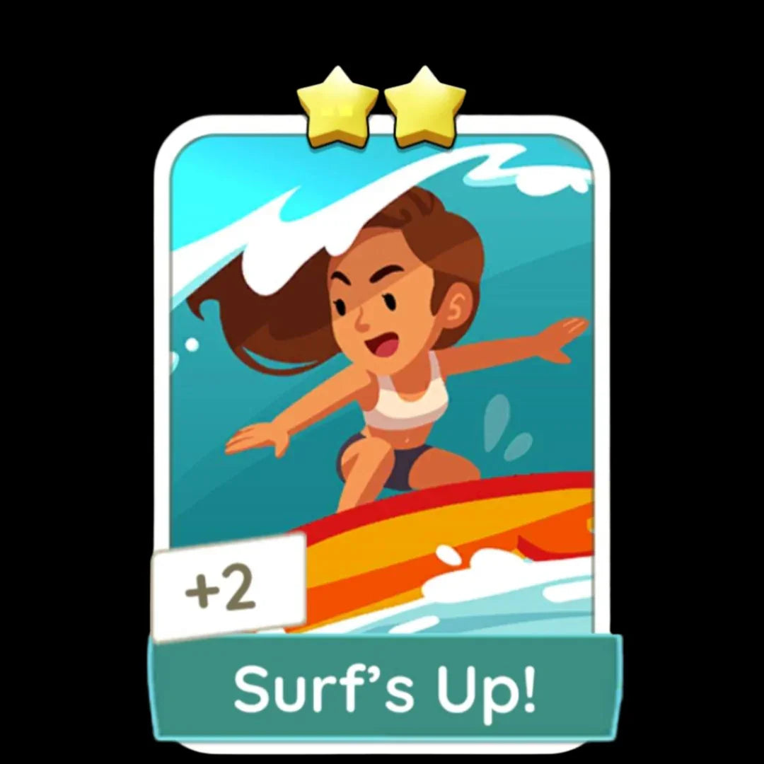 Monopoly Go Stickers Set 10 : Hawaiian Summer - BoxBoxID