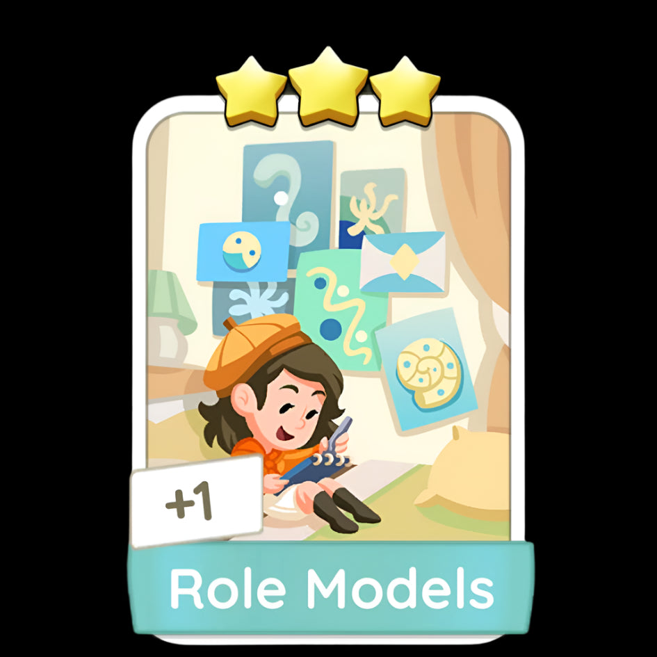 Monopoly Go Stickers Set 10 : In Her Steps - BoxBoxID