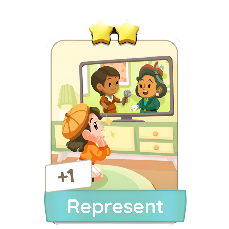 Monopoly Go Stickers Set 10 : In Her Steps - BoxBoxID