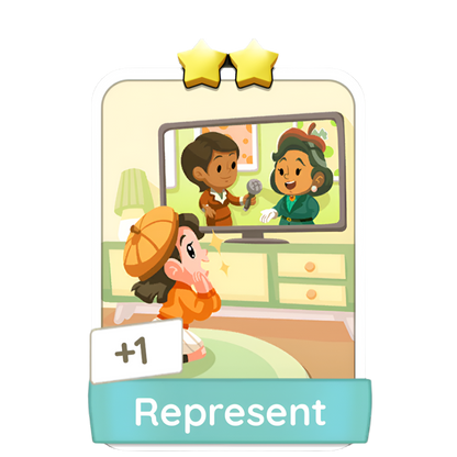 Monopoly Go Stickers Set 10 : In Her Steps - BoxBoxID