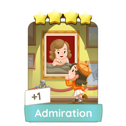 Monopoly Go Stickers Set 10 : In Her Steps - BoxBoxID