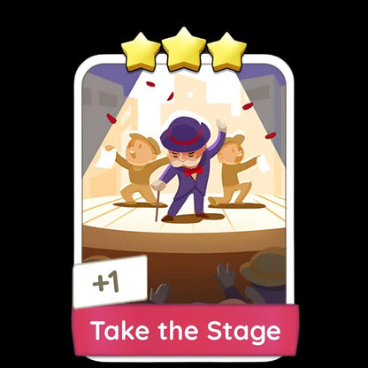 Monopoly Go Stickers Set 10: Steppin’ Star - BoxBoxID