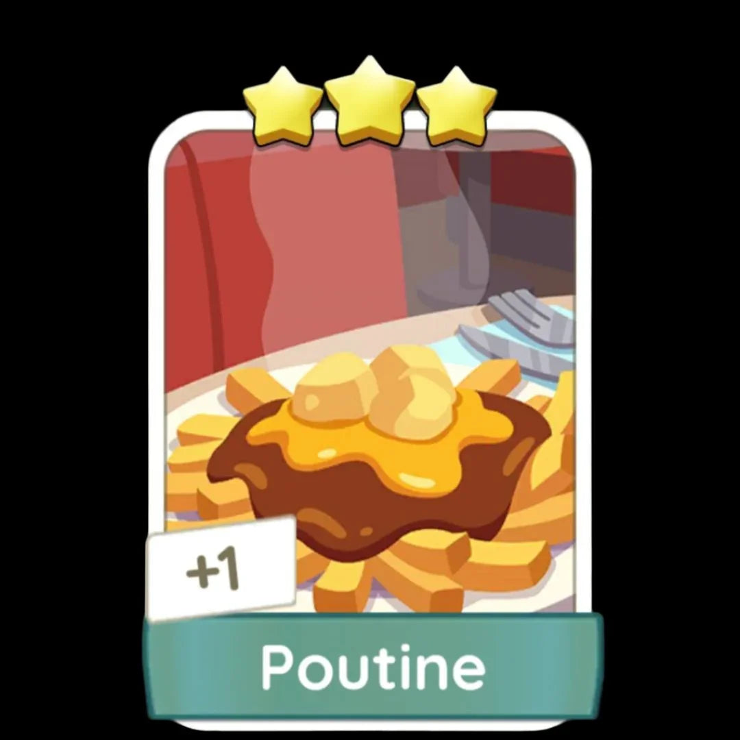 Monopoly Go Stickers Set 11: Canadian Cuisine - BoxBoxID