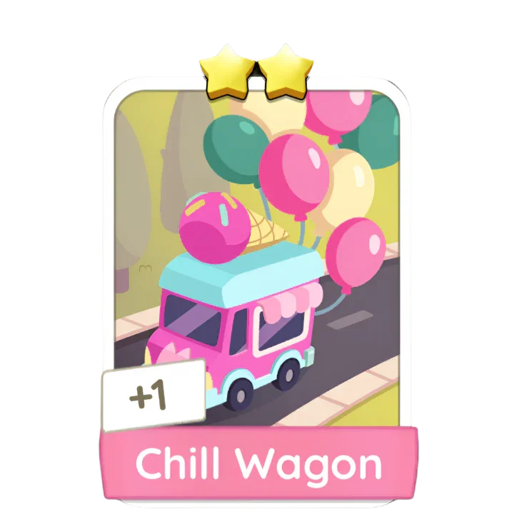 Monopoly Go Stickers Set 11 : Sundae Funday - BoxBoxID