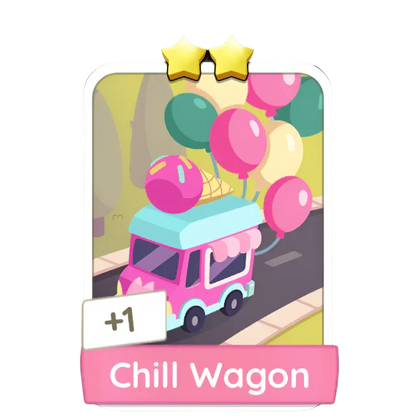 Monopoly Go Stickers Set 11 : Sundae Funday - BoxBoxID