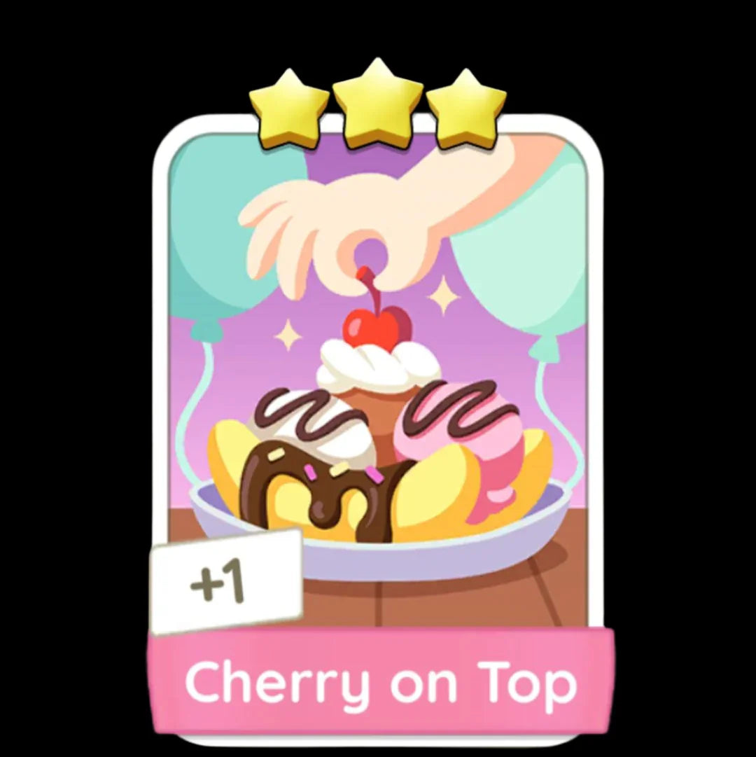 Monopoly Go Stickers Set 11 : Sundae Funday - BoxBoxID