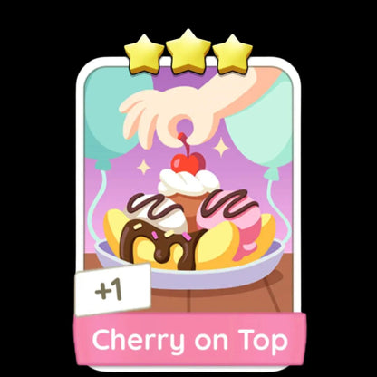 Monopoly Go Stickers Set 11 : Sundae Funday - BoxBoxID