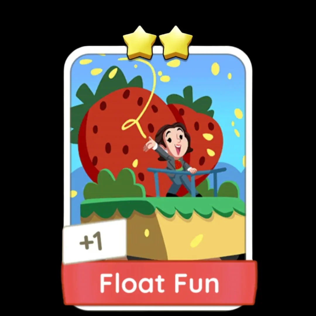 Monopoly Go Stickers Set 12 : Strawberry Fest - BoxBoxID