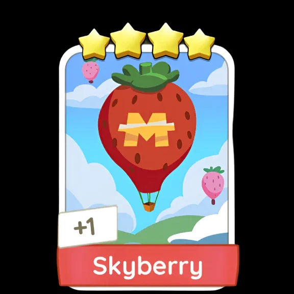 Monopoly Go Stickers Set 12 : Strawberry Fest - BoxBoxID