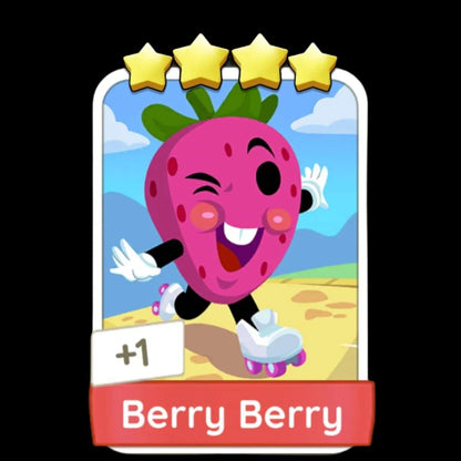 Monopoly Go Stickers Set 12 : Strawberry Fest - BoxBoxID
