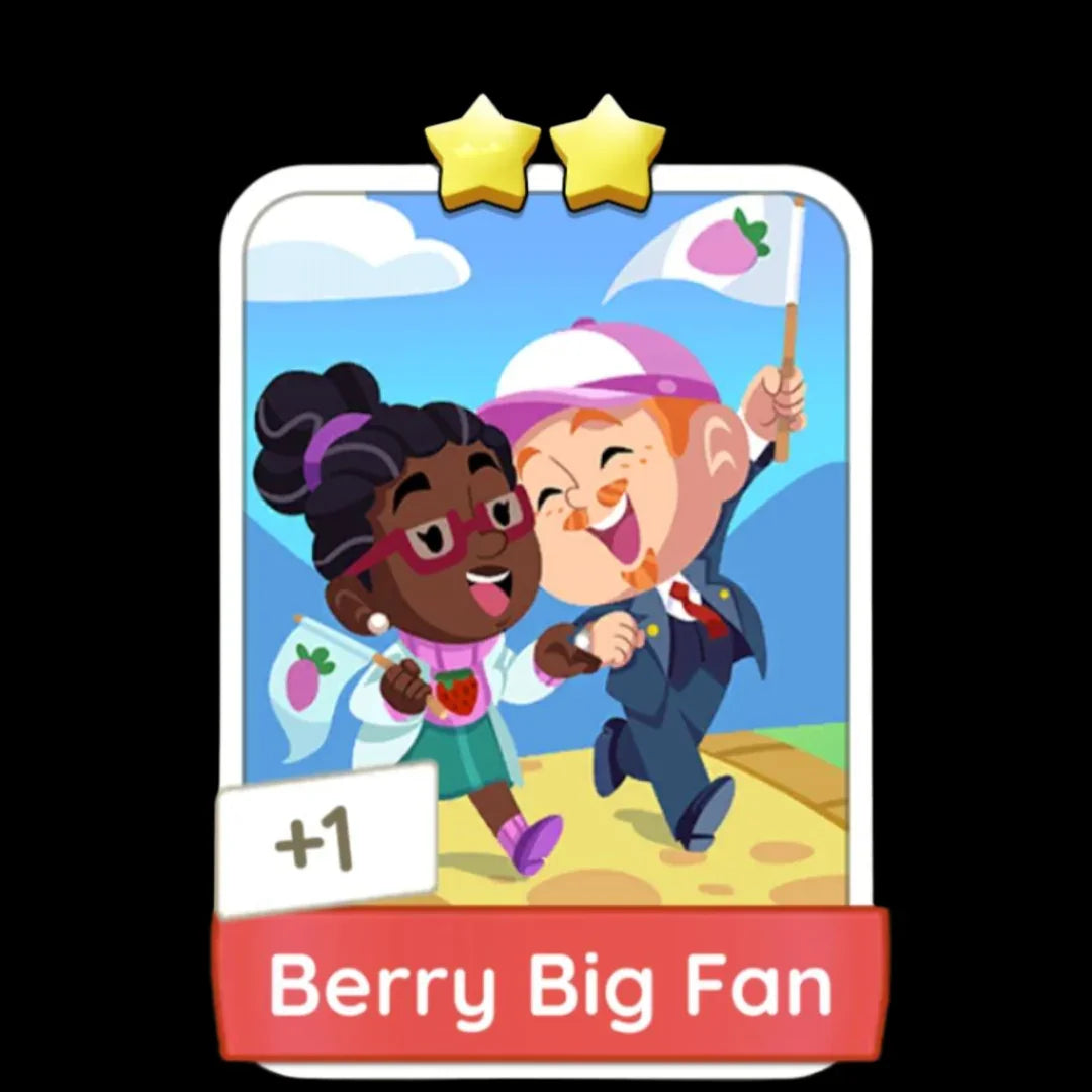 Monopoly Go Stickers Set 12 : Strawberry Fest - BoxBoxID