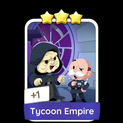 Monopoly Go Stickers Set 12 : The Emperor - BoxBoxID