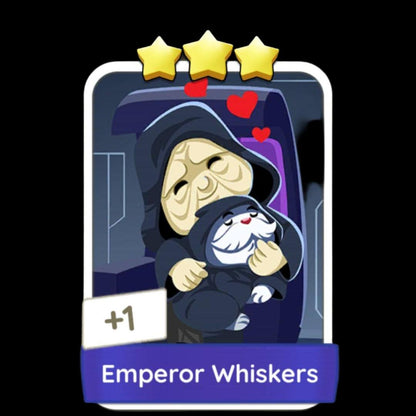 Monopoly Go Stickers Set 12 : The Emperor - BoxBoxID