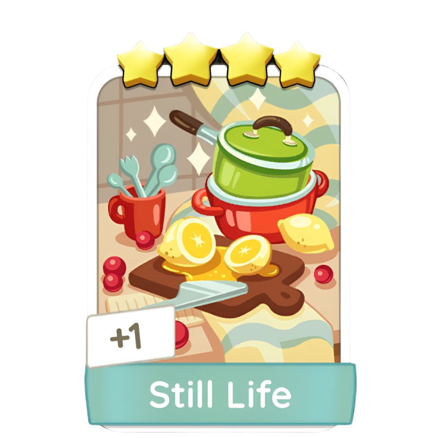 Monopoly Go Stickers Set 14 : Everyday Art - BoxBoxID