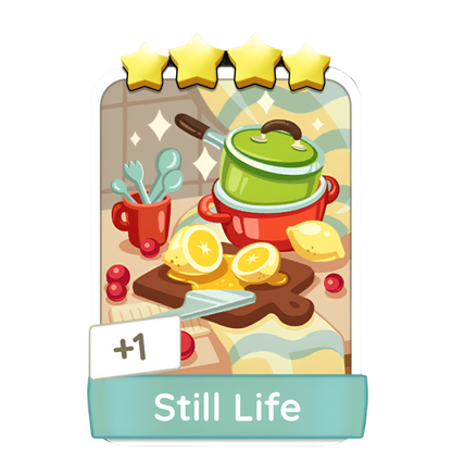 Monopoly Go Stickers Set 14 : Everyday Art - BoxBoxID