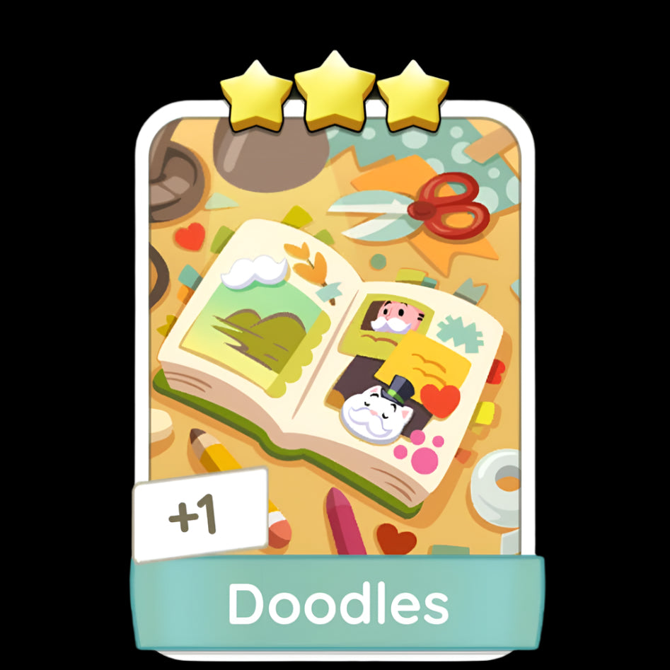 Monopoly Go Stickers Set 14 : Everyday Art - BoxBoxID