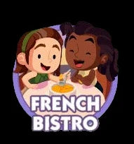 Monopoly Go Stickers Set 14: French Bistro - BoxBoxID