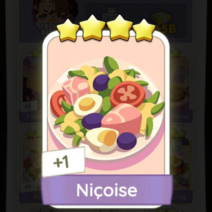 Monopoly Go Stickers Set 14: French Bistro - BoxBoxID