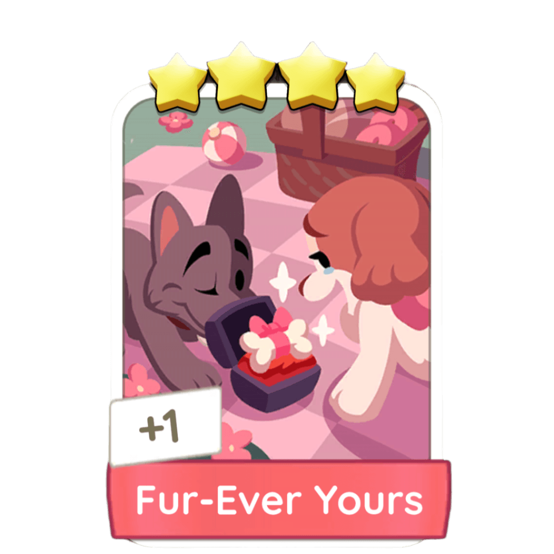 Monopoly Go Stickers Set 14: Puppy Love - BoxBoxID
