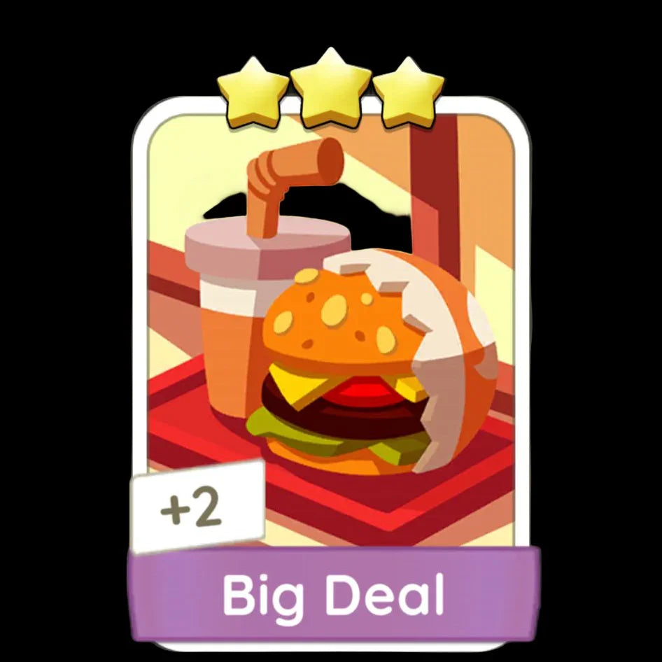 Monopoly Go Stickers Set 15: Fast Food Faves - BoxBoxID