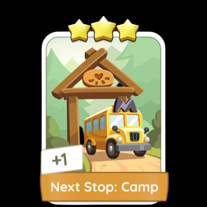 Monopoly Go Stickers Set 15 : Summer Camp - BoxBoxID