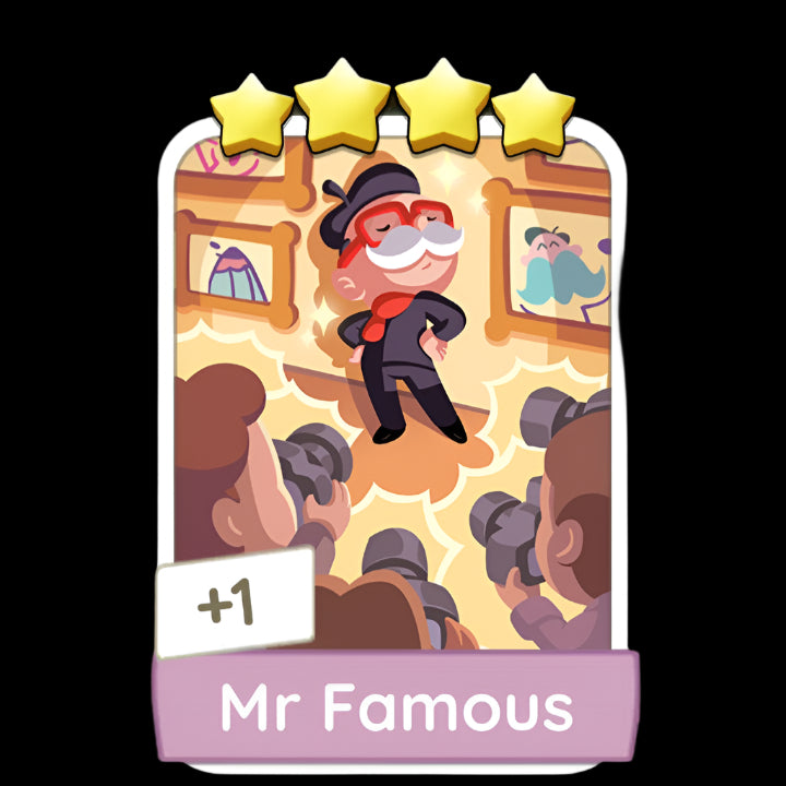 Monopoly Go Stickers Set 15 : The Artist - BoxBoxID