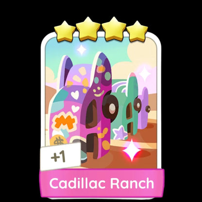 Monopoly Go Stickers Set 16 : Cruisin' America - BoxBoxID