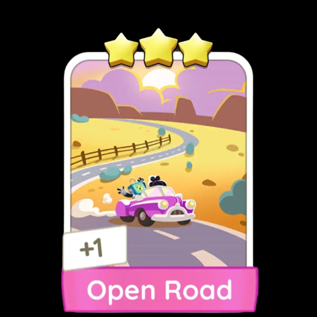 Monopoly Go Stickers Set 16 : Cruisin' America - BoxBoxID