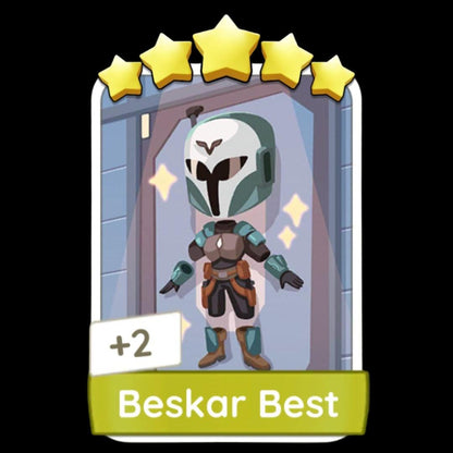 Monopoly Go Stickers Set 17 : Mando’s Journey - BoxBoxID