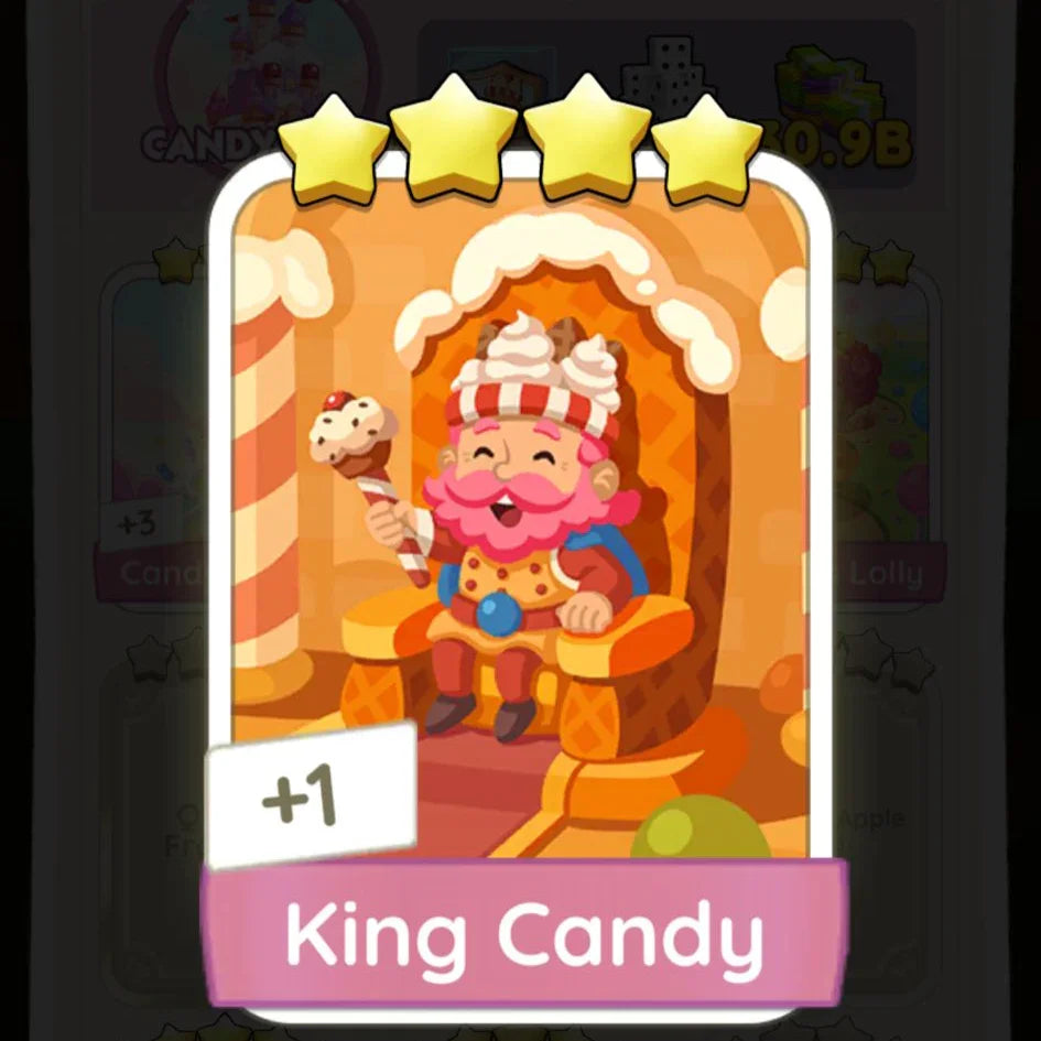 Monopoly Go Stickers Set 18: Candy Land - BoxBoxID