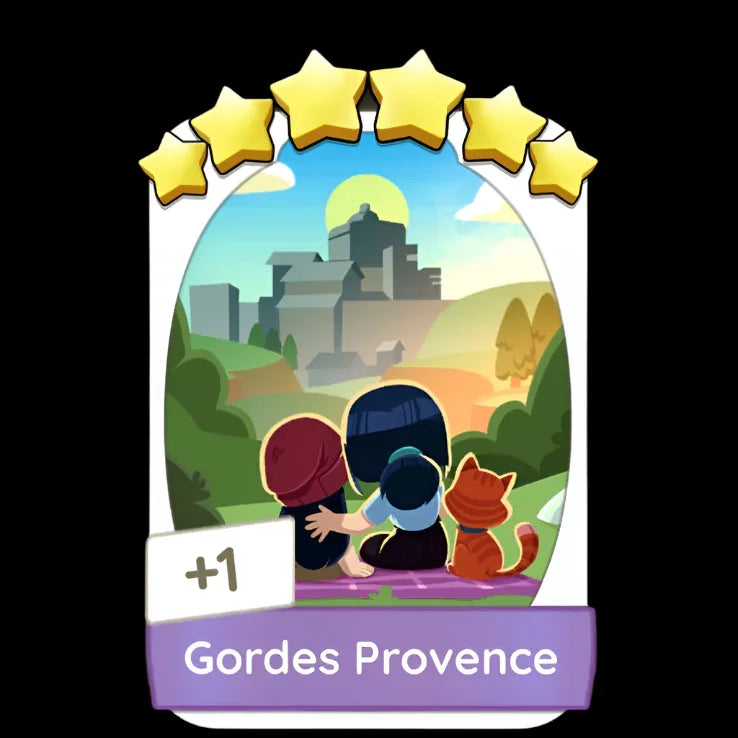 Monopoly Go Stickers Set 18 : French Retreat - BoxBoxID