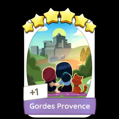 Monopoly Go Stickers Set 18 : French Retreat - BoxBoxID