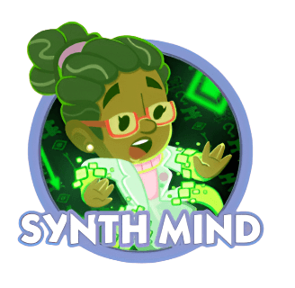 Monopoly Go Stickers Set 18: Synth Mind - BoxBoxID