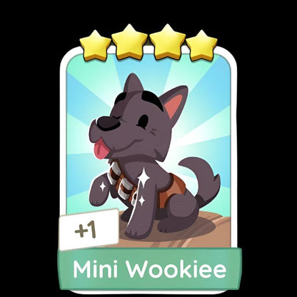 Monopoly Go Stickers Set 19 : Wookiee Wonders - BoxBoxID