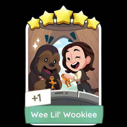 Monopoly Go Stickers Set 19 : Wookiee Wonders - BoxBoxID