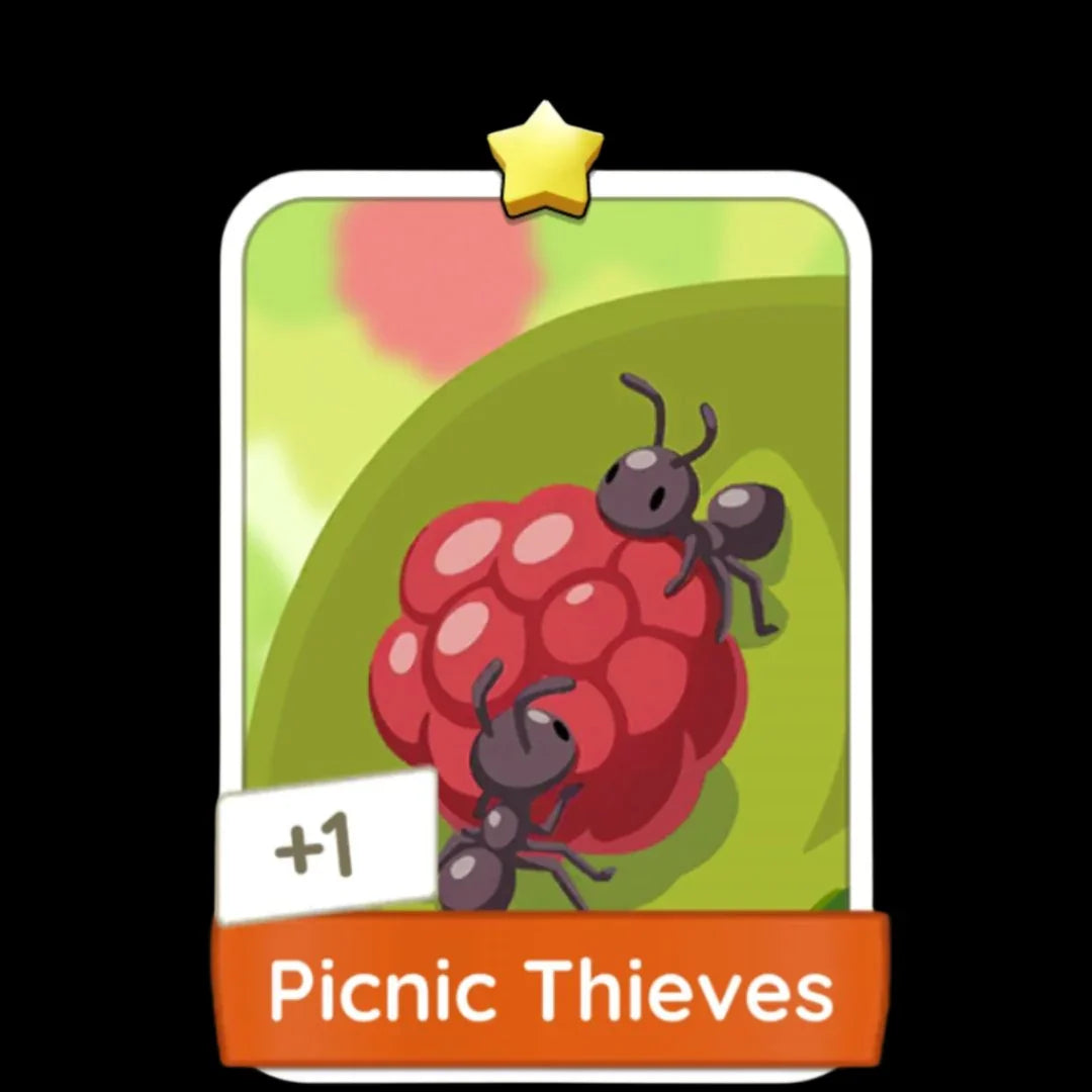 Monopoly Go Stickers Set 2 : Backyard Picnic - BoxBoxID